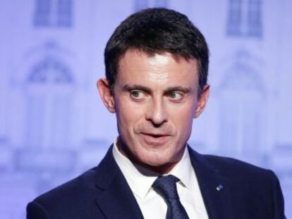 El primer ministro galo, Manuel Valls, pronuncia su discurso durante un encuentro del Comit&eacute; Interministerial por la Discapacidad, en Nancy el pasado 2 de diciembre.