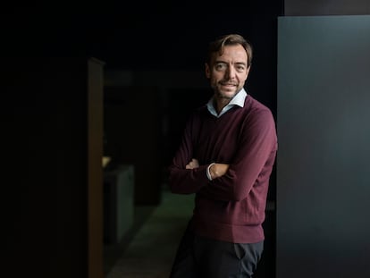 Jaume Sabater, CEO de Stoneweg, en sus oficinas de Barcelona el miércoles.