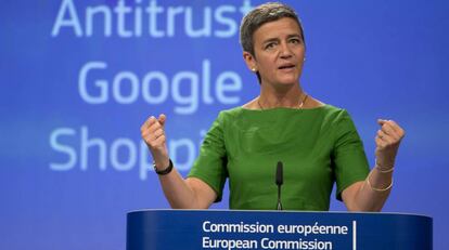 Margrethe Vestager, comisaria europea de Competencia