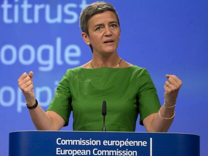 Margrethe Vestager, comisaria europea de Competencia