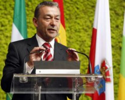El presidente de Canarias, Paulino Rivero.