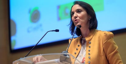 La ministra de Industria, Turismo y Comercio, Reyes Maroto.