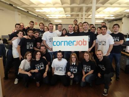 El equipo de Cornerjob.