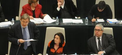 Lissavetzky, esta mañana en el pleno del Ayuntamiento.