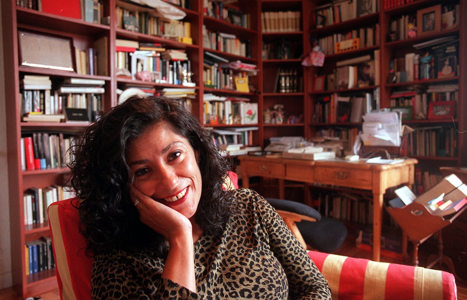 La escritora Almudena Grandes, en una fotografía tomada en septiembre de 1998.