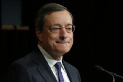 Mario Draghi, presidente del BCE.