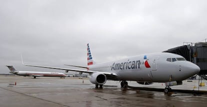 Un avi&oacute; d&#039;American AIrlines.