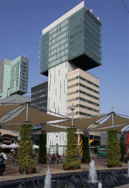 Edificio propuesto para la sede de la CMT en Barcelona.