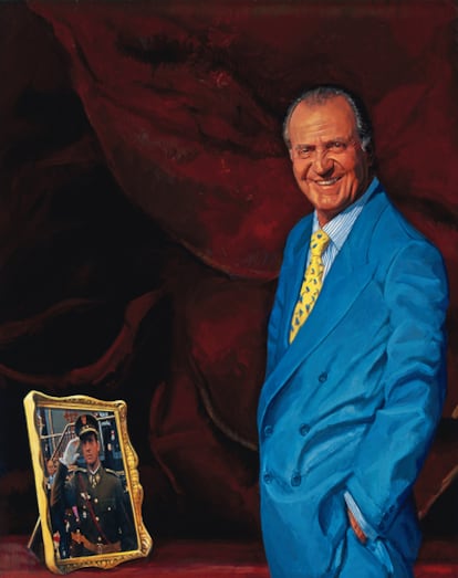 Una ilustración de Don Juan Carlos.