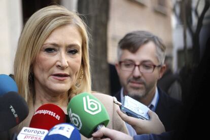 La presidenta de la Comunidad, Cristina Cifuentes, en una imagen de archivo.