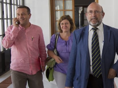 Ignacio García, diputado de IU y presidente de la comisión.