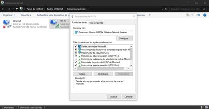 Configuración WiFi en Windows 10