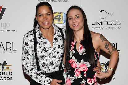 Las luchadoras conforman una de las parejas LGTBI más célebres del deporte internacional.