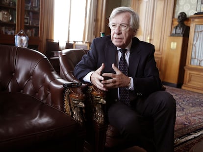 Danilo Astori en 2013, durante su etapa como vicepresidente de Uruguay.