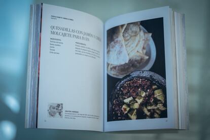Una de las recetas del libro 'Recetario de la memoria'.