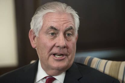 El secretario de Estado nominado por Trump, Rex Tillerson