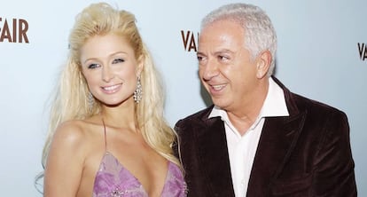 Paul Marciano con Paris Hilton.