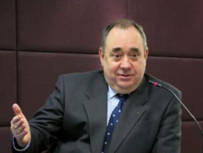 El ministro principal escoc&eacute;s, el nacionalista Alex Salmond.