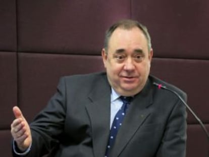 El ministro principal escoc&eacute;s, el nacionalista Alex Salmond.