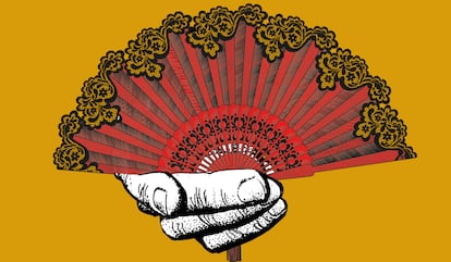 Abanico hombres icon