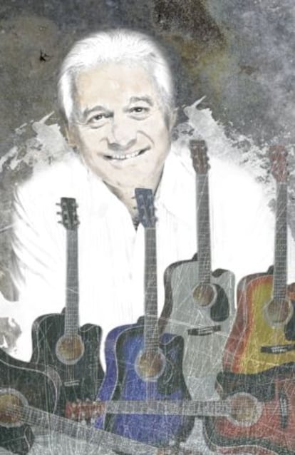 Ilustración de Roberto Medina, fundador de Rock in Río.