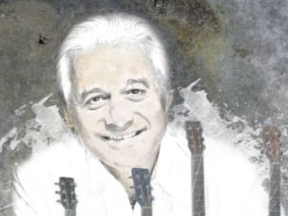 Ilustración de Roberto Medina, fundador de Rock in Río.