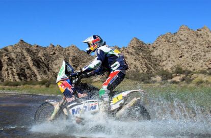 Marc Coma, durante la undécima etapa del Rally.