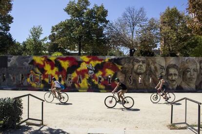 &quot;El Mur de la Ciutadella&quot;, una de las acciones de arquitectura ef&iacute;mera que, en parte, se reutilizar&aacute;