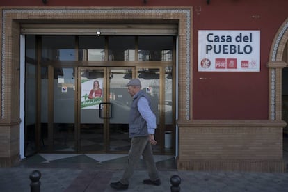 Sede del PSOE en la localidad sevillana de Alcalá de Guadaíra.