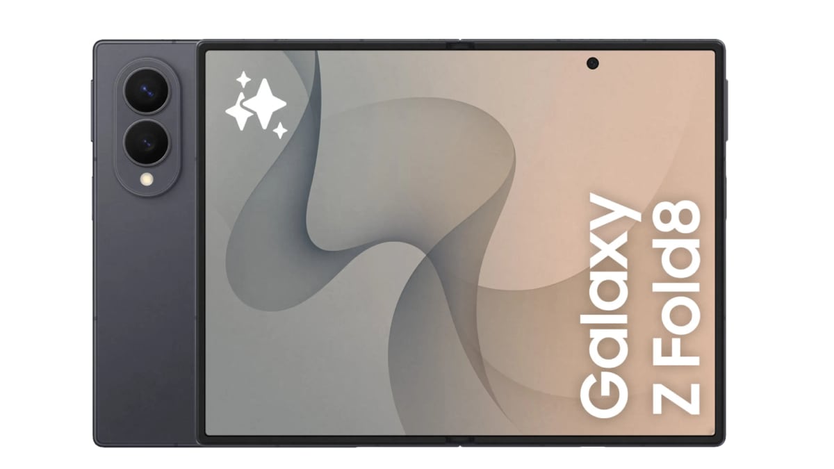 Samsung Galaxy Z Fold8 disponible en 256, 512 y 1 TB de capacidad.
