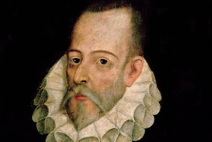 Retrato de Miguel de Cervantes y Saavedra (1547-1615), realizado por Juan de Jáuregui.