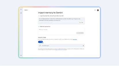 Gestión de información importada con Google