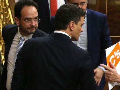 Pedro S&aacute;nchez y Albert Rivera, en una imagen de archivo. 