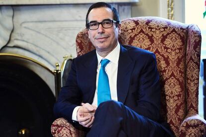 Steven Mnuchin, no dia 8 de dezembro.