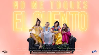 Cartel promocional del espectáculo 'No me toques el cuento', que puede verse en el Teatro Pavón.