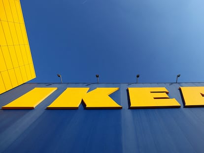 Exterior de una tienda de Ikea.