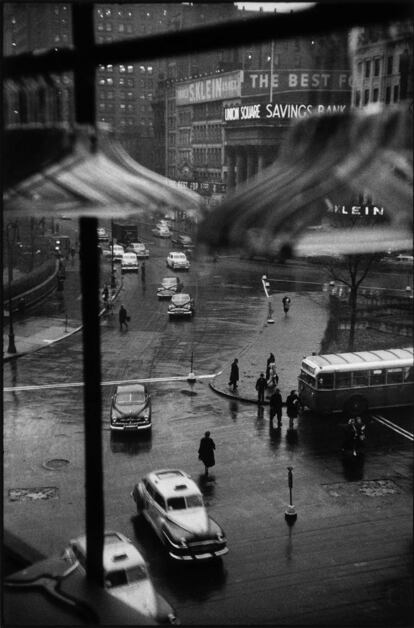 Union Square, Nueva York. Circa 1948-50