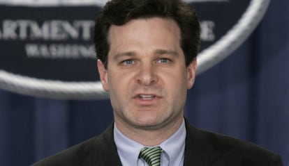 O novo diretor do FBI, Christopher Wray.