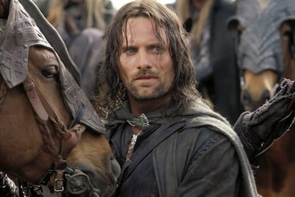 Viggo Mortensen en 'El señor de los anillos: las dos torres', en 2022.