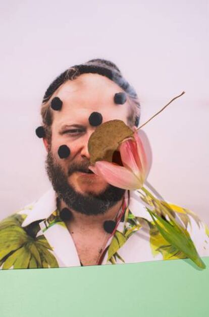 Justin Vernon, líder de Bon Iver, en un retrato de este año.
 