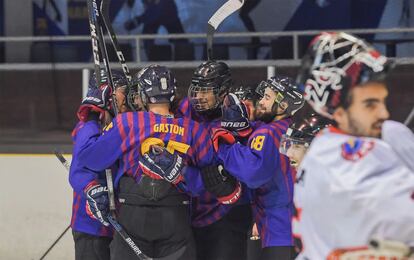 Barcelona Hockey hielo