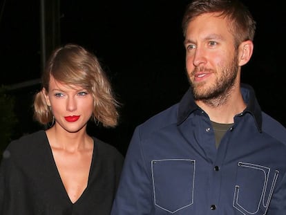 Taylor Swift y Calvin Harris, en una imagen de abril de 2016.