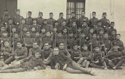 La banda de música de Jaén, donde Fernando Hernández tocaba la trompeta.