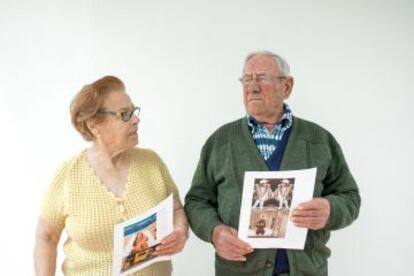 Antonia y Joaquín debatiendo sobre la juventud y sus devenires.