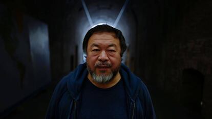 Ai Weiwei en su estudio de Berl&iacute;n en febrero de este a&ntilde;o.