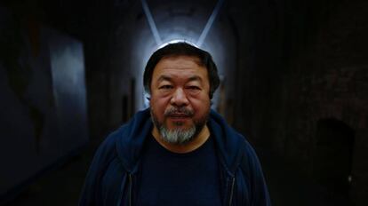 Ai Weiwei en su estudio de Berlín en febrero de este año.