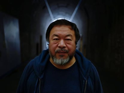 Ai Weiwei en su estudio de Berl&iacute;n en febrero de este a&ntilde;o.