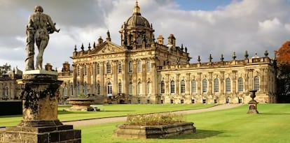 Exterior del castillo de Howard, al noreste de la ciudad de York (Inglaterra).