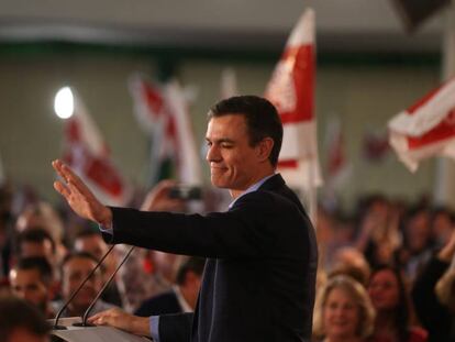 Prime Minister Pedro Sánchez in Seville.