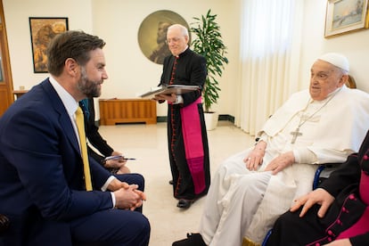 Unas horas antes de fallecer, el Papa recibía en el Vaticano al vicepresidente de EEUU, JD Vance.